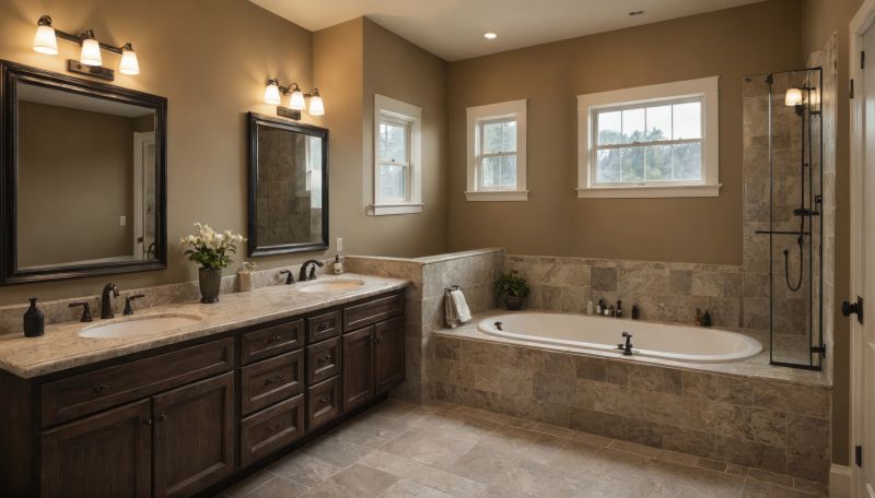 Wide Bathroom Renovation Images